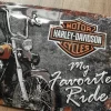 IMG-20230125-060401-498 Harley Davidson My Favorite Ride 30x20cm