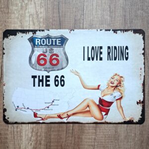 ROUTE 66 I LOVE RIDING