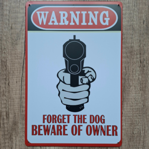 WARNING Beware of Owner