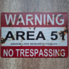 WARNING AREA 51