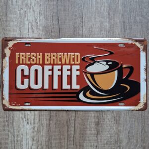 FRESH BREWED COFFEE