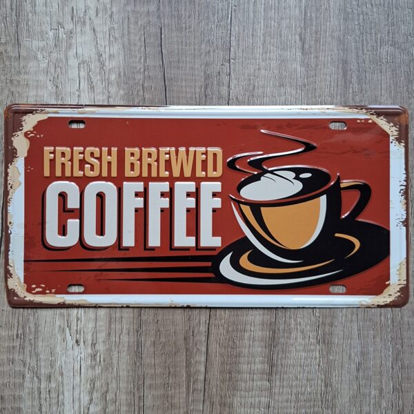 FRESH BREWED COFFEE
