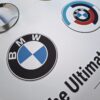 BMW Logo Evolution 40x30cm