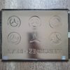 MERCEDES BENZ Logo Evolution 40x30cm